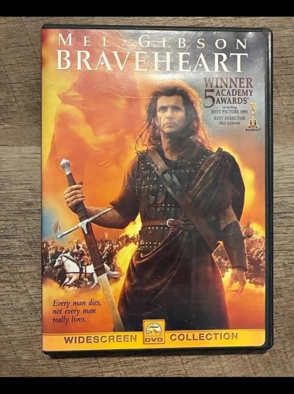 Warner Bros. Braveheart. Widescreen DVD Collection Like New